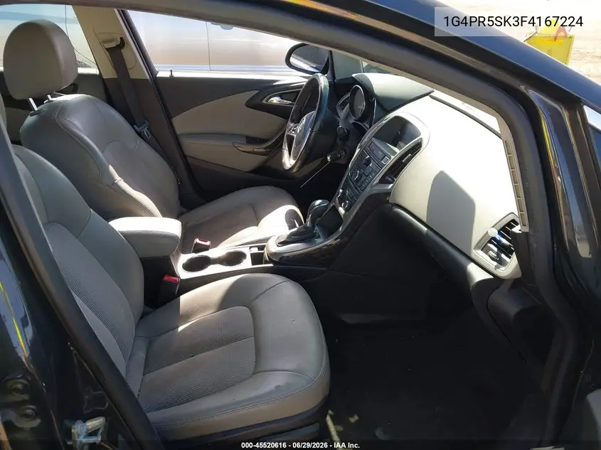 2015 Buick Verano Convenience Group VIN: 1G4PR5SK3F4167224 Lot: 45520616
