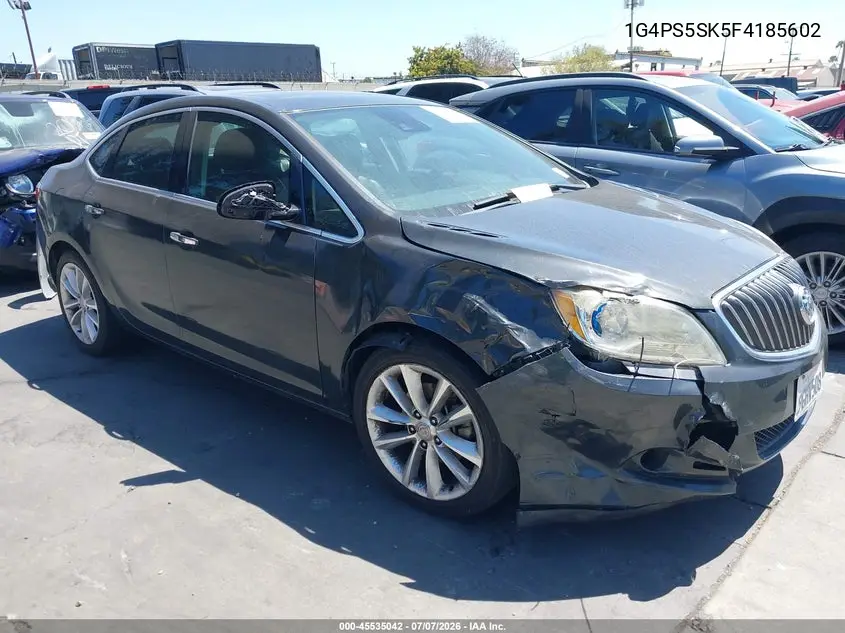2015 Buick Verano Leather Group VIN: 1G4PS5SK5F4185602 Lot: 45535042