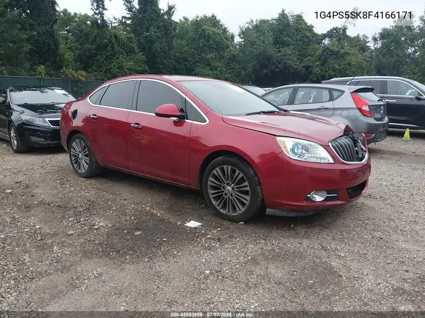 2015 Buick Verano Leather Group VIN: 1G4PS5SK8F4166171 Lot: 45563996