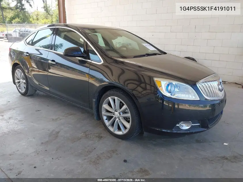 2015 Buick Verano Leather Group VIN: 1G4PS5SK1F4191011 Lot: 45570308