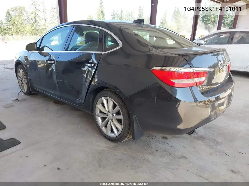 2015 Buick Verano Leather Group VIN: 1G4PS5SK1F4191011 Lot: 45570308