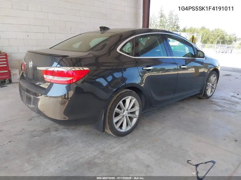 2015 Buick Verano Leather Group VIN: 1G4PS5SK1F4191011 Lot: 45570308