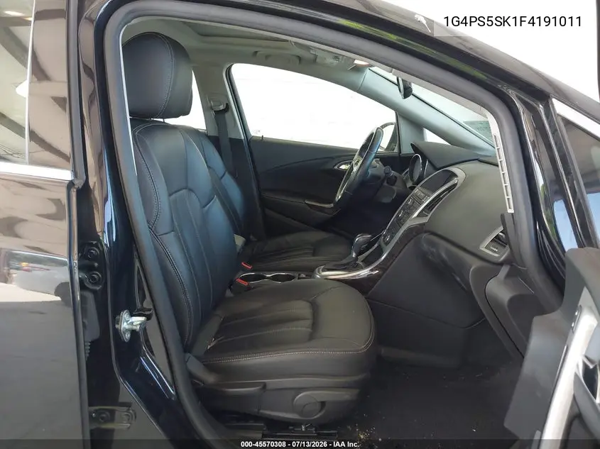 2015 Buick Verano Leather Group VIN: 1G4PS5SK1F4191011 Lot: 45570308
