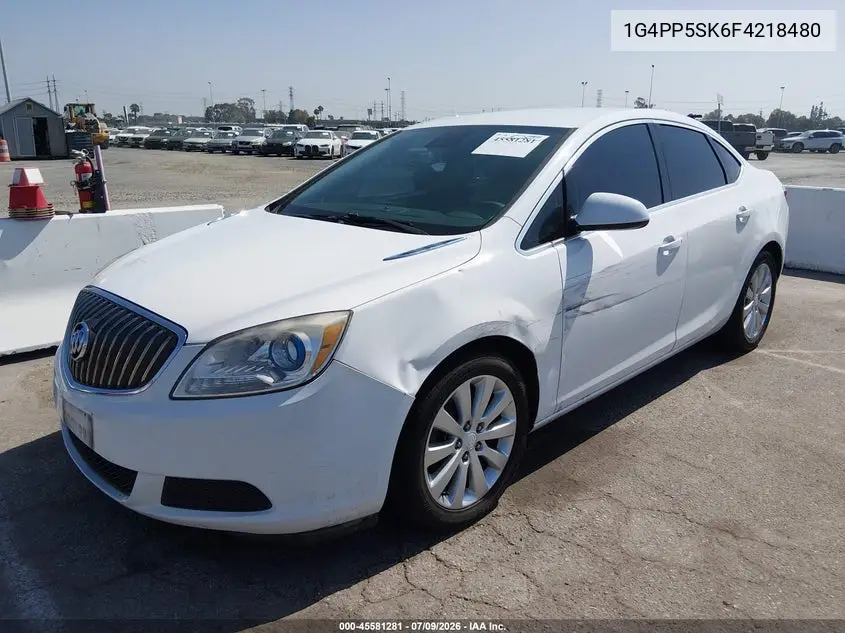 2015 Buick Verano VIN: 1G4PP5SK6F4218480 Lot: 45581281
