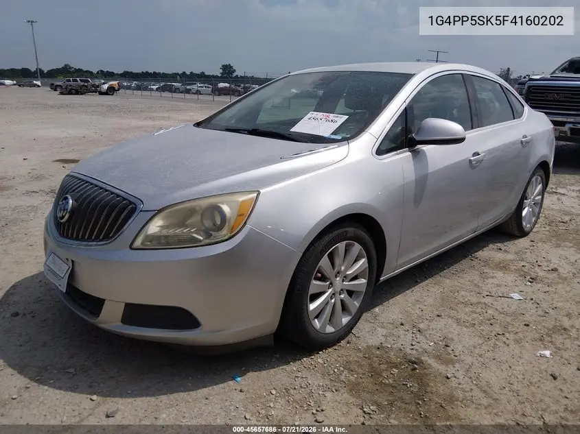 2015 Buick Verano VIN: 1G4PP5SK5F4160202 Lot: 45657686