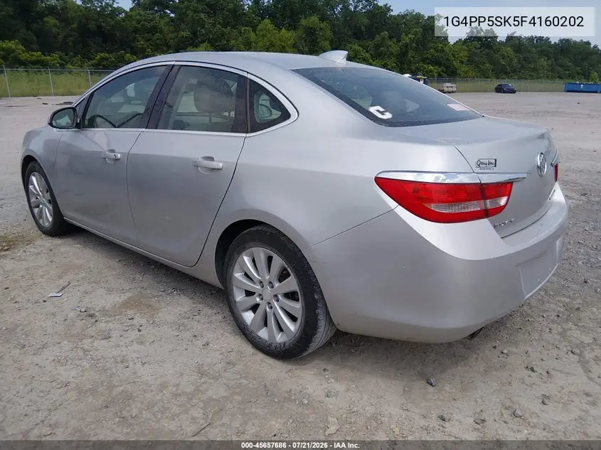 2015 Buick Verano VIN: 1G4PP5SK5F4160202 Lot: 45657686