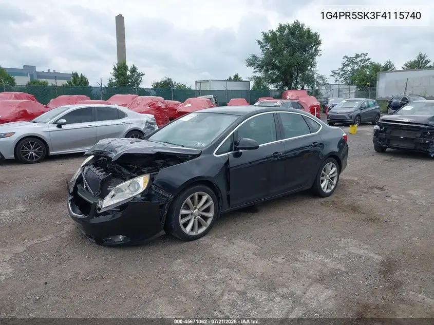 2015 Buick Verano Convenience Group VIN: 1G4PR5SK3F4115740 Lot: 45671062