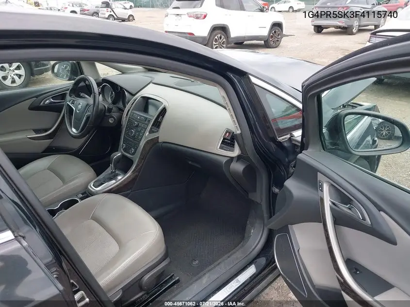 2015 Buick Verano Convenience Group VIN: 1G4PR5SK3F4115740 Lot: 45671062