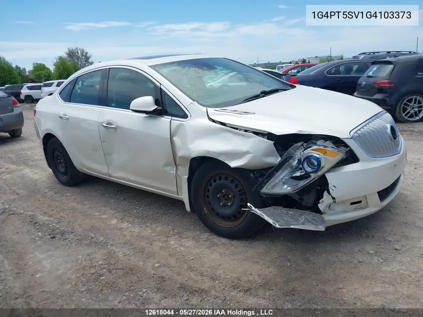 2016 Buick Verano Premium VIN: 1G4PT5SV1G4103373 Lot: 12618044