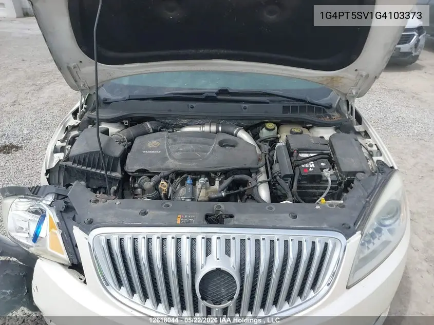 2016 Buick Verano Premium VIN: 1G4PT5SV1G4103373 Lot: 12618044