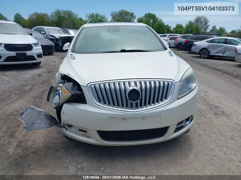 2016 Buick Verano Premium VIN: 1G4PT5SV1G4103373 Lot: 12618044