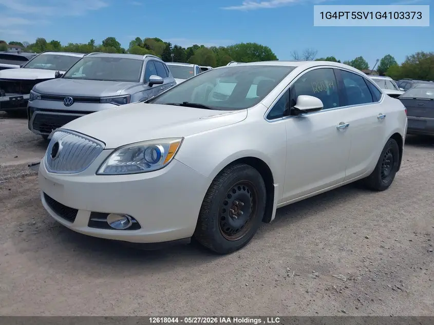 2016 Buick Verano Premium VIN: 1G4PT5SV1G4103373 Lot: 12618044