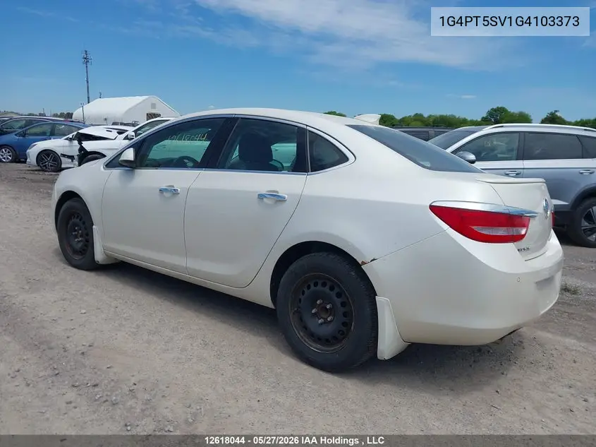2016 Buick Verano Premium VIN: 1G4PT5SV1G4103373 Lot: 12618044