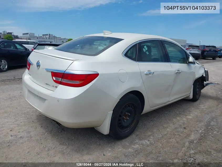 2016 Buick Verano Premium VIN: 1G4PT5SV1G4103373 Lot: 12618044