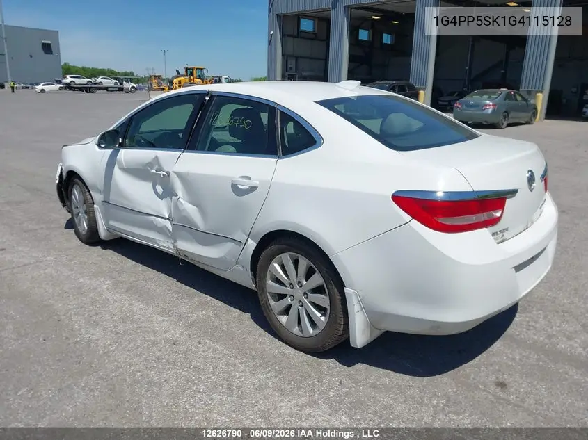 2016 Buick Verano VIN: 1G4PP5SK1G4115128 Lot: 12626790