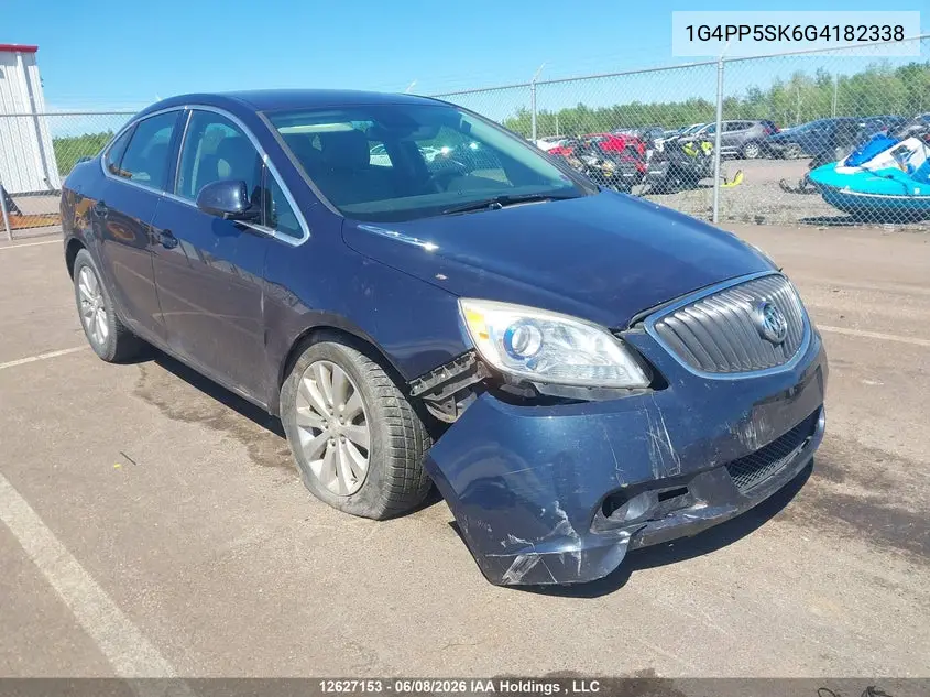 2016 Buick Verano VIN: 1G4PP5SK6G4182338 Lot: 12627153X