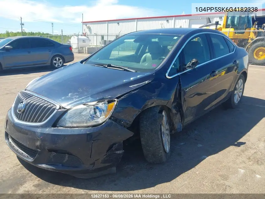 2016 Buick Verano VIN: 1G4PP5SK6G4182338 Lot: 12627153X