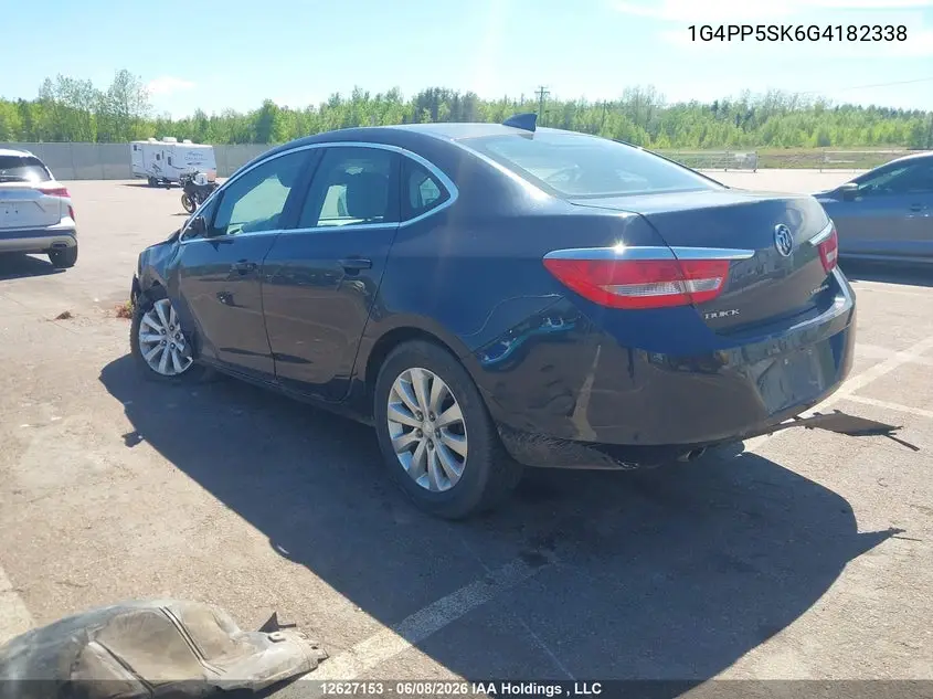 2016 Buick Verano VIN: 1G4PP5SK6G4182338 Lot: 12627153X