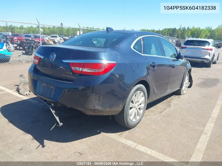 2016 Buick Verano VIN: 1G4PP5SK6G4182338 Lot: 12627153X