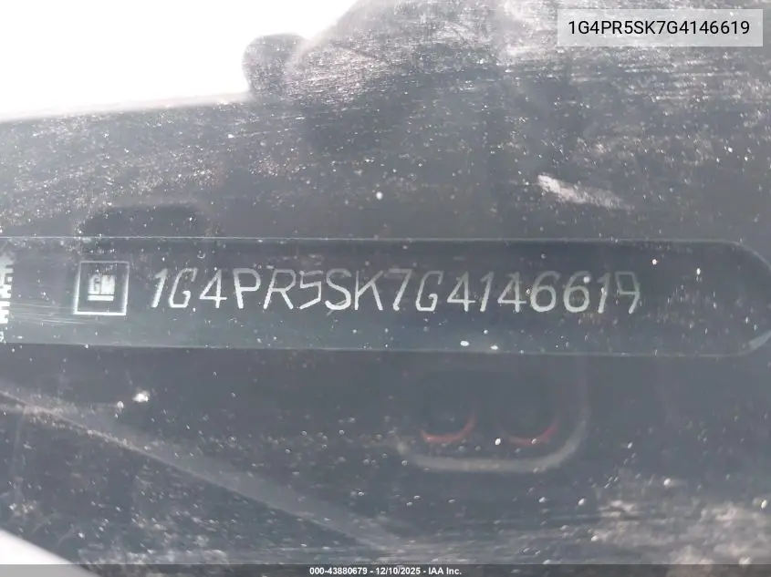 1G4PR5SK7G4146619 2016 Buick Verano Convenience Group