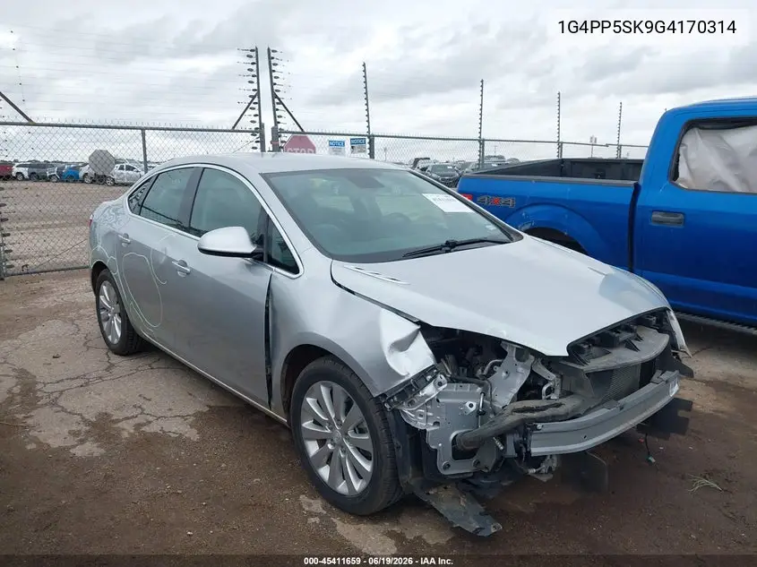 2016 Buick Verano VIN: 1G4PP5SK9G4170314 Lot: 45411659