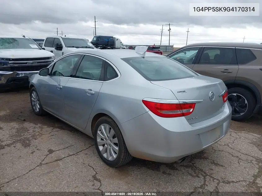 2016 Buick Verano VIN: 1G4PP5SK9G4170314 Lot: 45411659