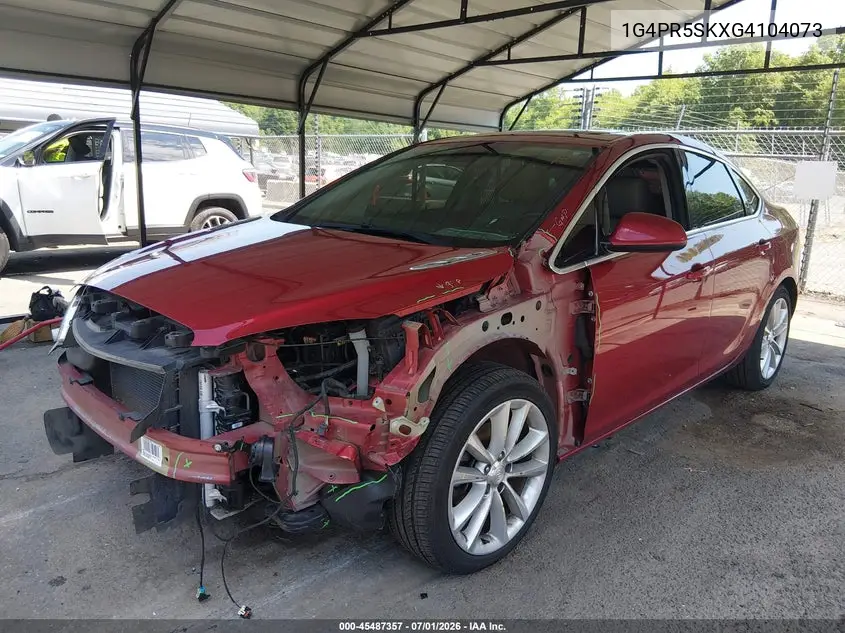 2016 Buick Verano VIN: 1G4PR5SKXG4104073 Lot: 45487357