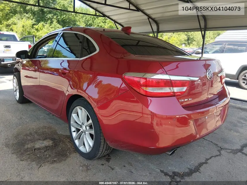 2016 Buick Verano VIN: 1G4PR5SKXG4104073 Lot: 45487357