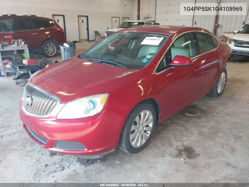 2016 Buick Verano VIN: 1G4PP5SK1G4108969 Lot: 45488652