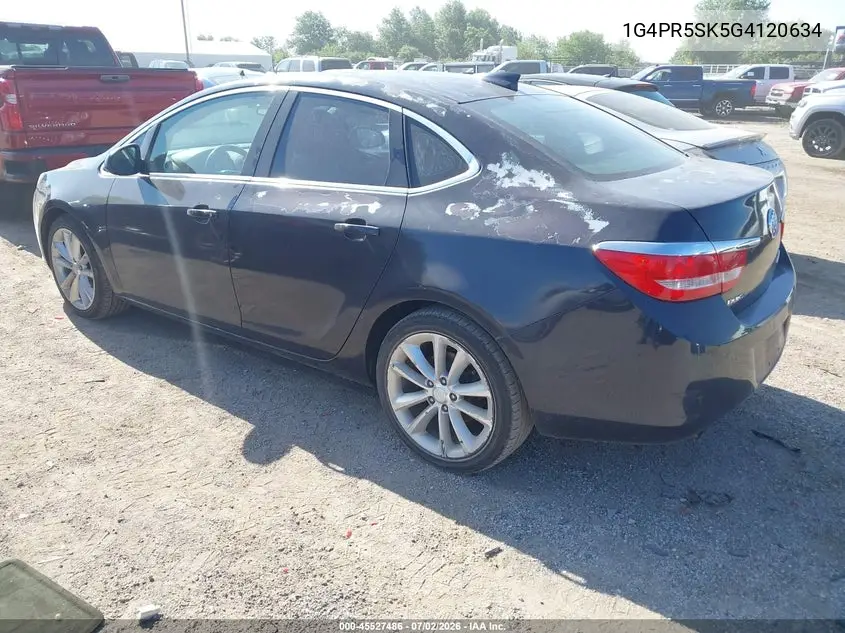 2016 Buick Verano Convenience Group VIN: 1G4PR5SK5G4120634 Lot: 45527486