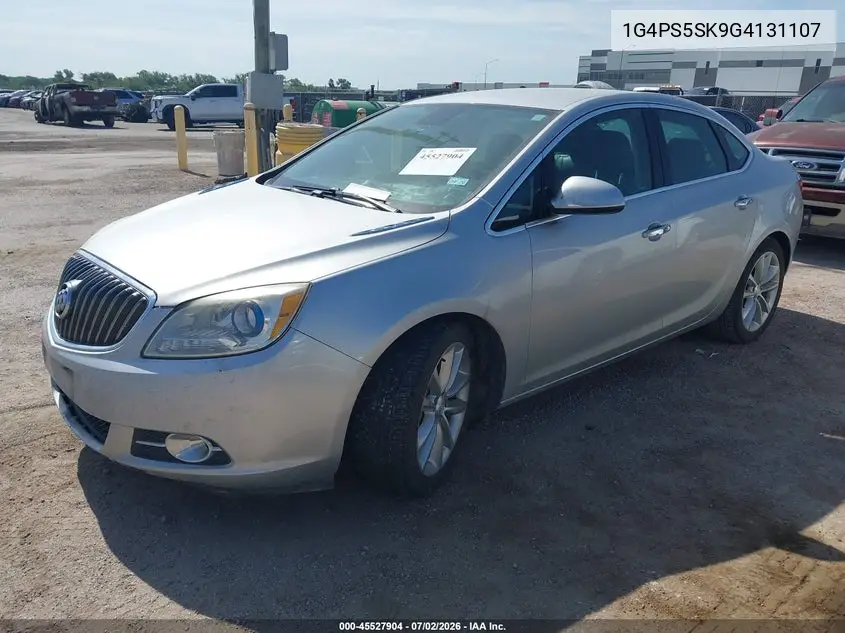 2016 Buick Verano Leather Group VIN: 1G4PS5SK9G4131107 Lot: 45527904