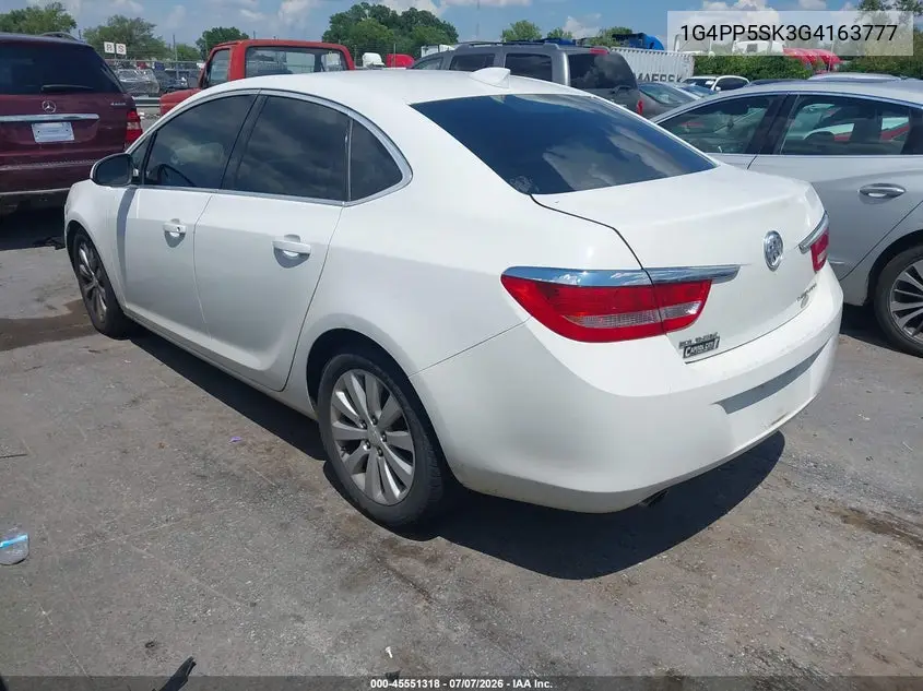 2016 Buick Verano VIN: 1G4PP5SK3G4163777 Lot: 45551318