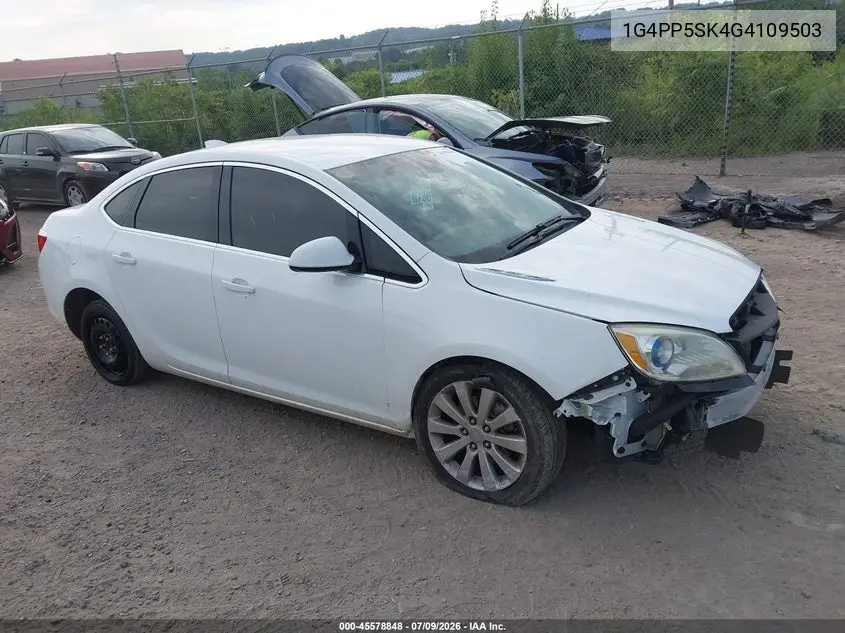 2016 Buick Verano VIN: 1G4PP5SK4G4109503 Lot: 45578848