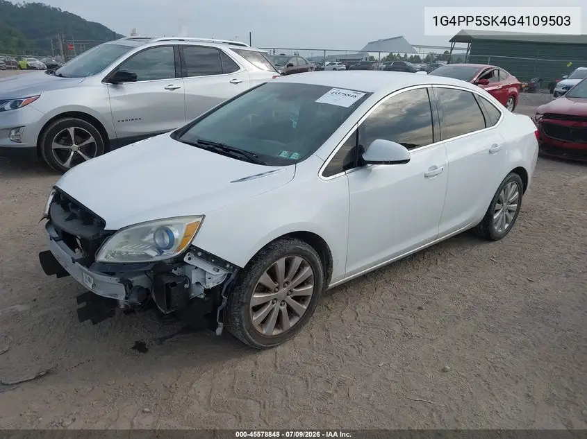 2016 Buick Verano VIN: 1G4PP5SK4G4109503 Lot: 45578848
