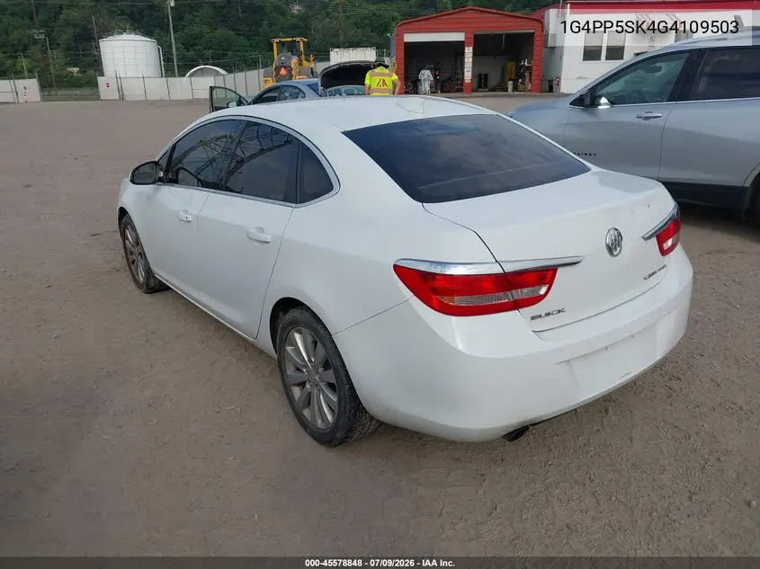 2016 Buick Verano VIN: 1G4PP5SK4G4109503 Lot: 45578848
