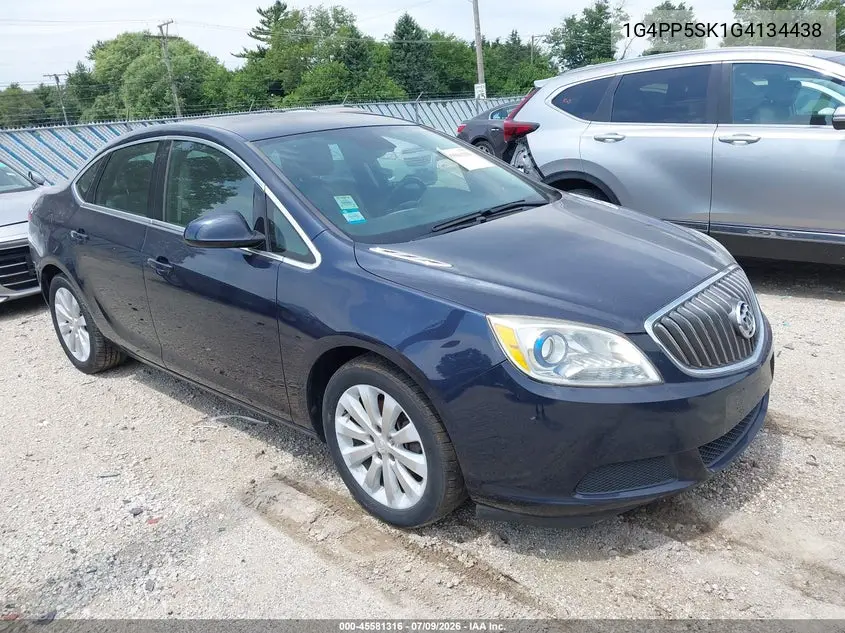 2016 Buick Verano VIN: 1G4PP5SK1G4134438 Lot: 45581316