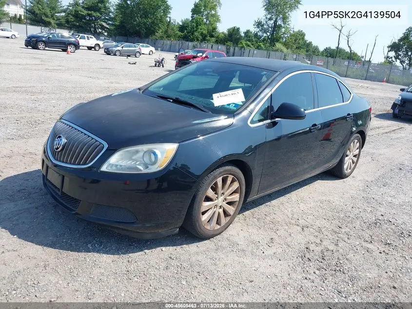 2016 Buick Verano VIN: 1G4PP5SK2G4139504 Lot: 45605463