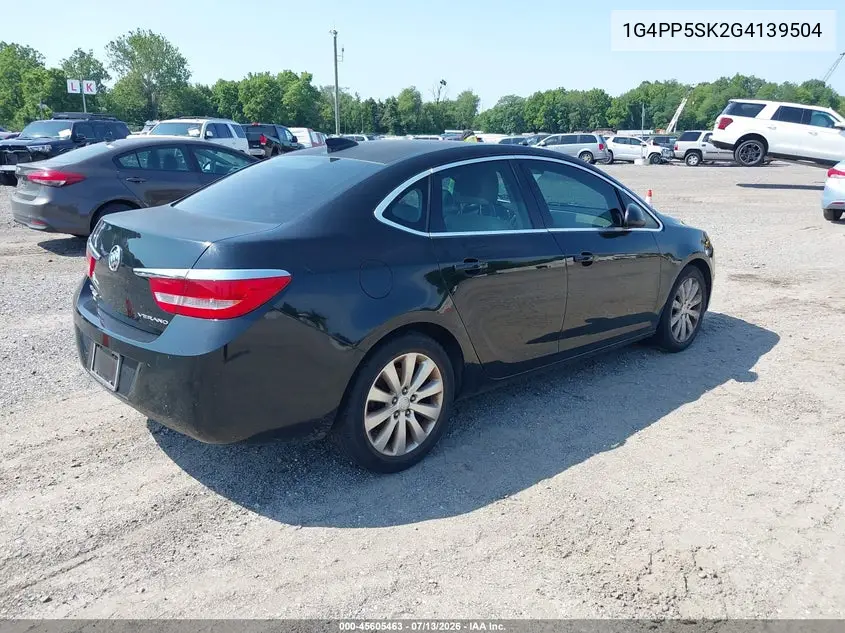 2016 Buick Verano VIN: 1G4PP5SK2G4139504 Lot: 45605463
