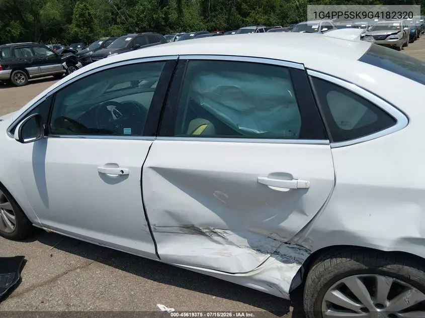 2016 Buick Verano VIN: 1G4PP5SK9G4182320 Lot: 45619375