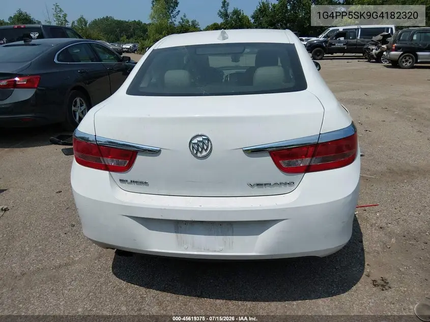 2016 Buick Verano VIN: 1G4PP5SK9G4182320 Lot: 45619375