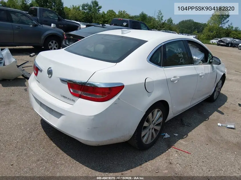 2016 Buick Verano VIN: 1G4PP5SK9G4182320 Lot: 45619375