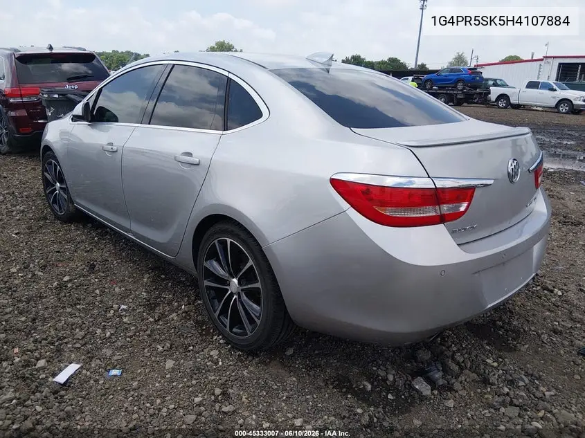 2017 Buick Verano Sport Touring VIN: 1G4PR5SK5H4107884 Lot: 45333007