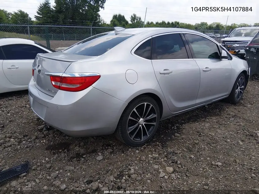 2017 Buick Verano Sport Touring VIN: 1G4PR5SK5H4107884 Lot: 45333007
