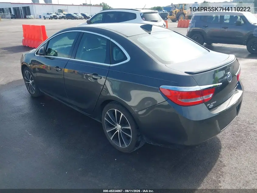 2017 Buick Verano Sport Touring VIN: 1G4PR5SK7H4110222 Lot: 45334867