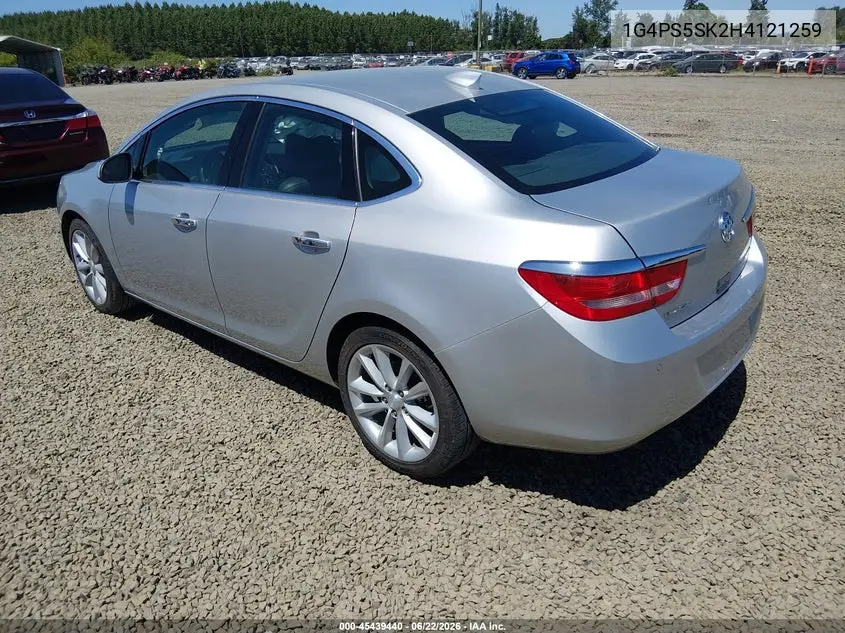 2017 Buick Verano Leather Group VIN: 1G4PS5SK2H4121259 Lot: 45439440