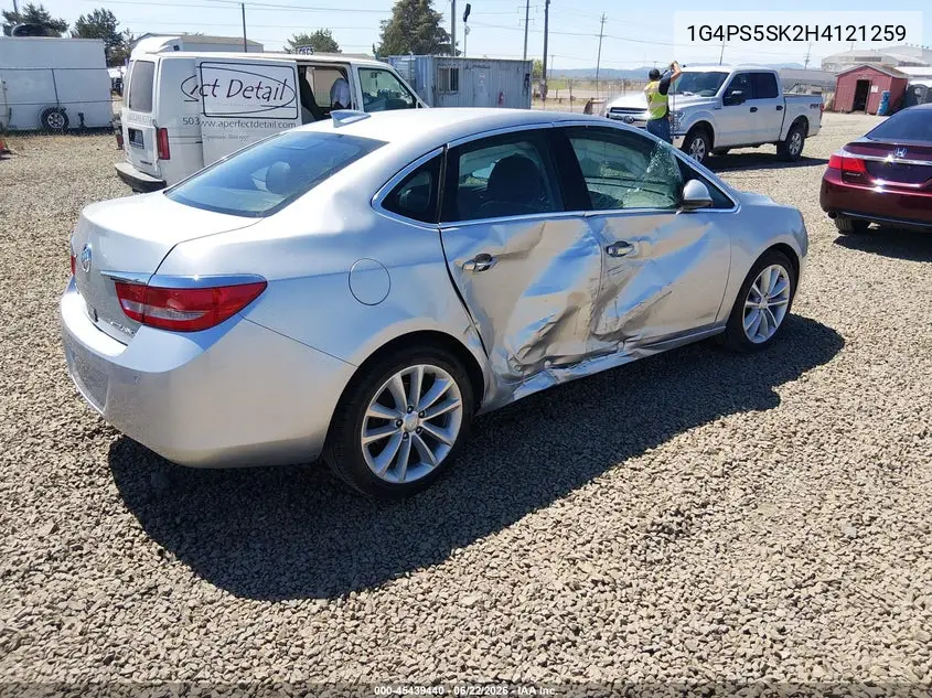 2017 Buick Verano Leather Group VIN: 1G4PS5SK2H4121259 Lot: 45439440