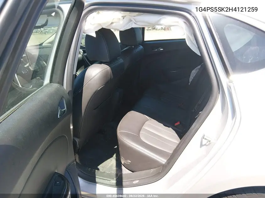 2017 Buick Verano Leather Group VIN: 1G4PS5SK2H4121259 Lot: 45439440