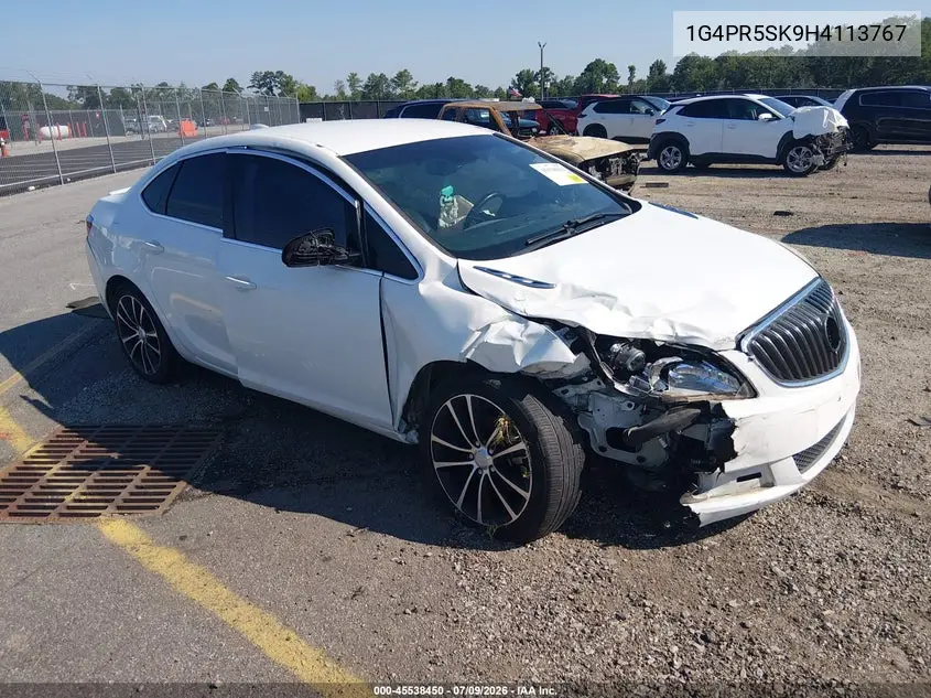 2017 Buick Verano Sport Touring VIN: 1G4PR5SK9H4113767 Lot: 45538450
