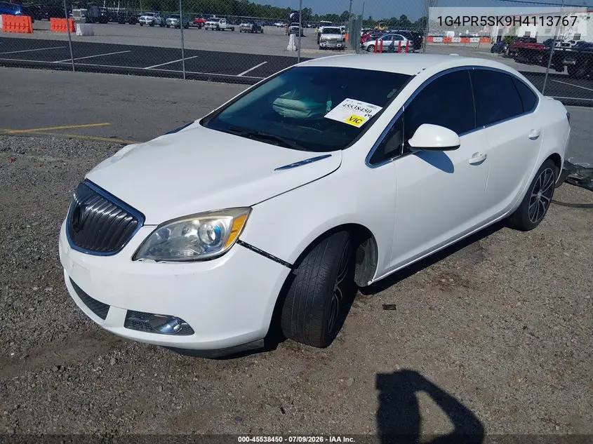 2017 Buick Verano Sport Touring VIN: 1G4PR5SK9H4113767 Lot: 45538450