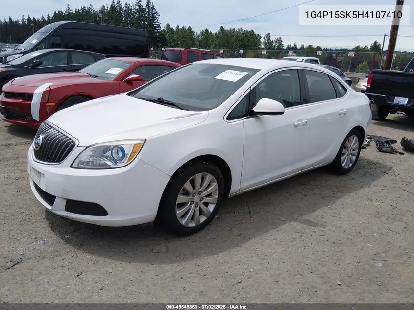 2017 Buick Verano VIN: 1G4P15SK5H4107410 Lot: 45545869